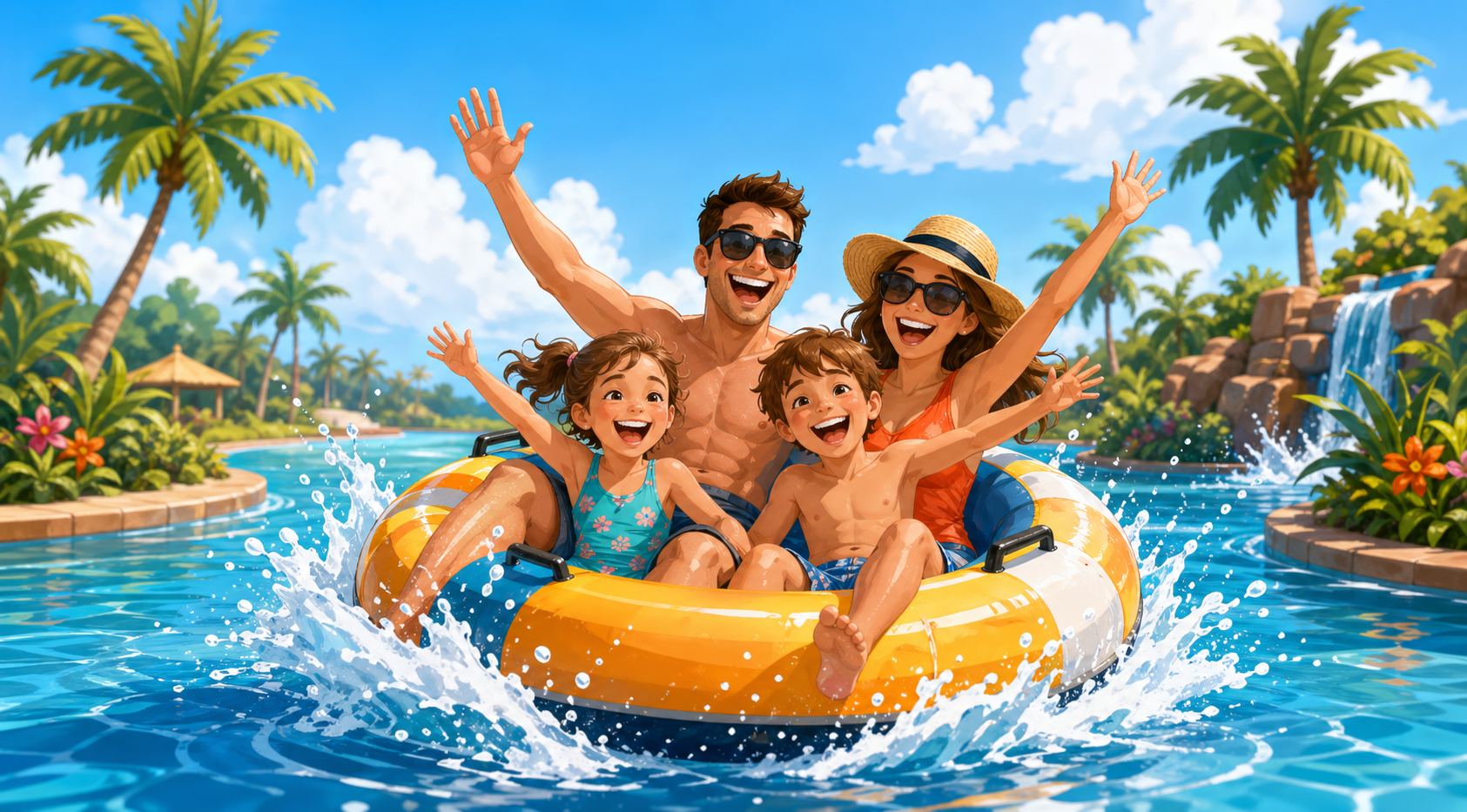 Family enjoying Orlando experiences beyond the parks