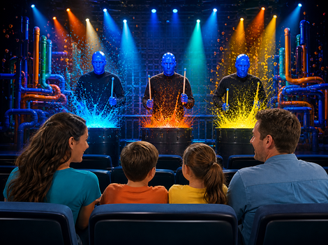 Blue Man Group Premium Seats