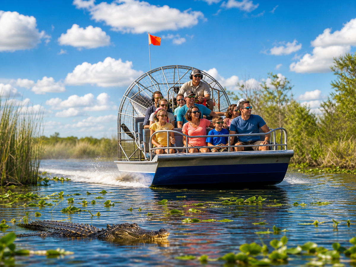 Boggy Creek - One Hour Scenic Nature Airboat Ride