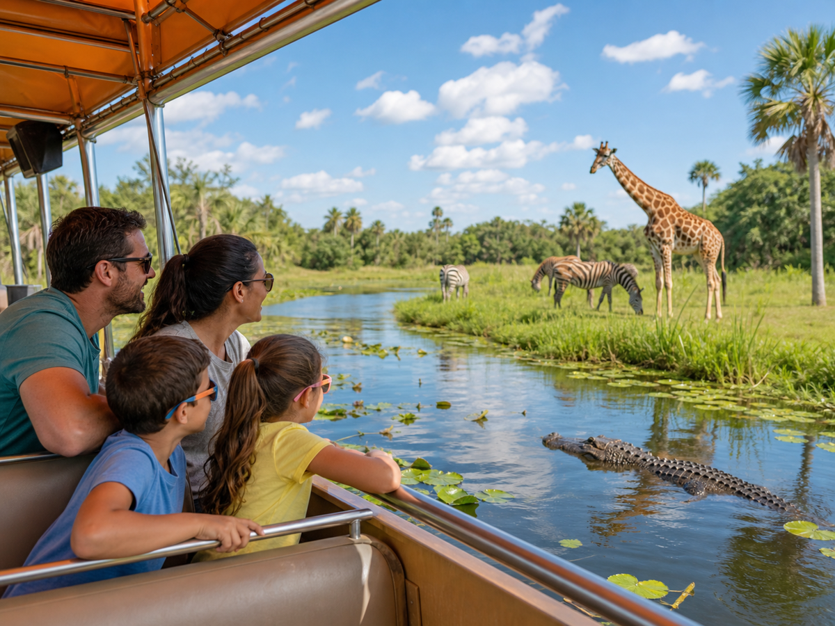 Central Florida Everglades and Safari Park All Inclusive Adventure