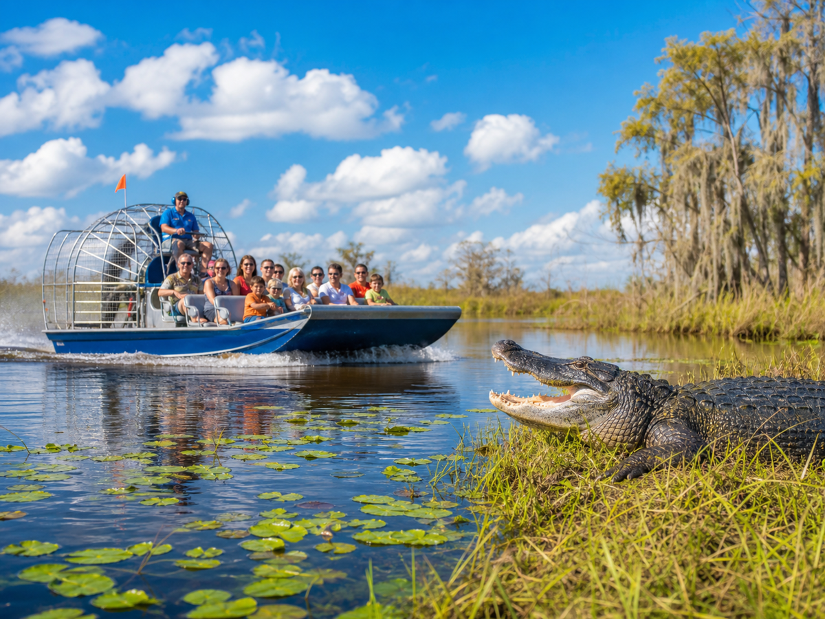 Gatorland and Boggy Creek Airboat Combo Ticket