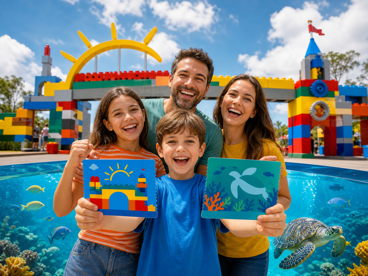LEGOLAND Florida One Day Ticket + Free SEA LIFE PROMO Ticket