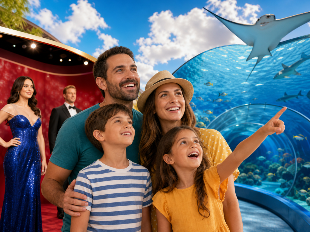 Madame Tussauds Orlando & SEA LIFE Combo Ticket