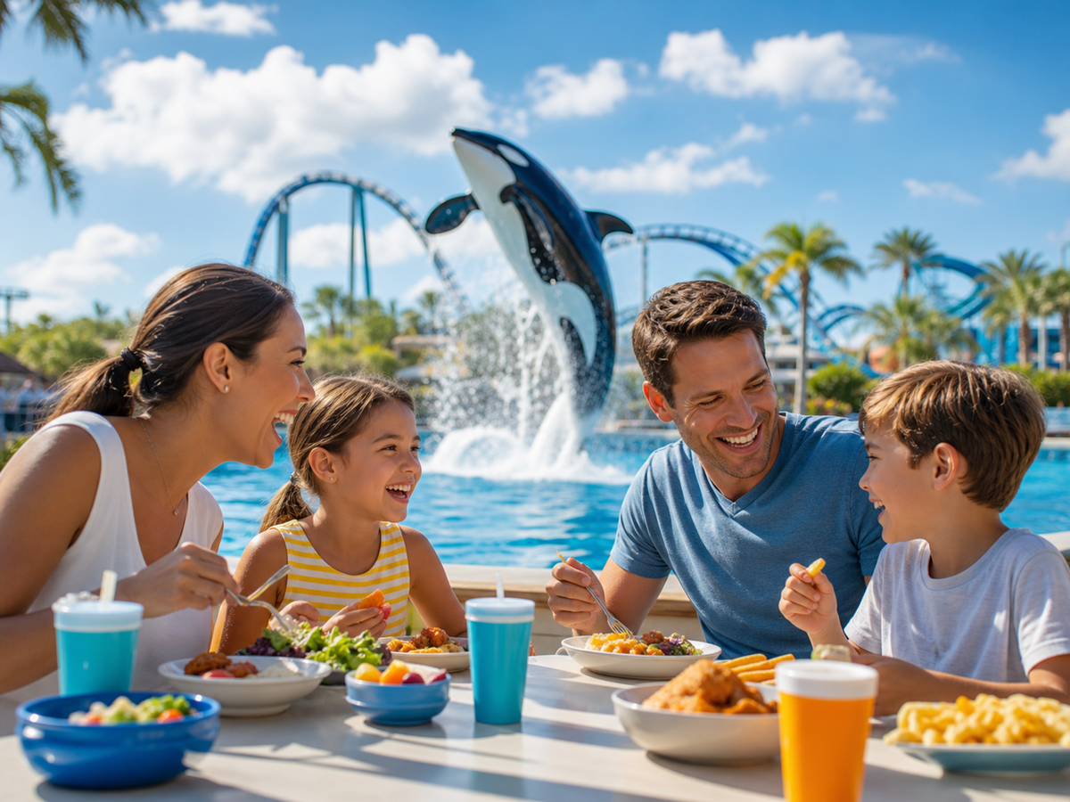 SeaWorld Parks 3-Visit Ticket + Eat Free