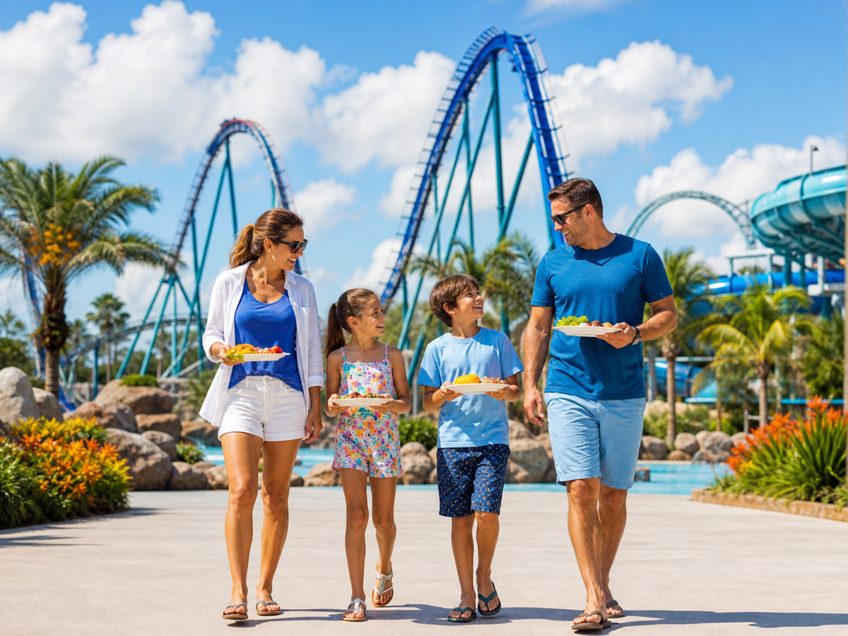 SeaWorld Parks Ultimate Ticket with 3 x All Day Dine