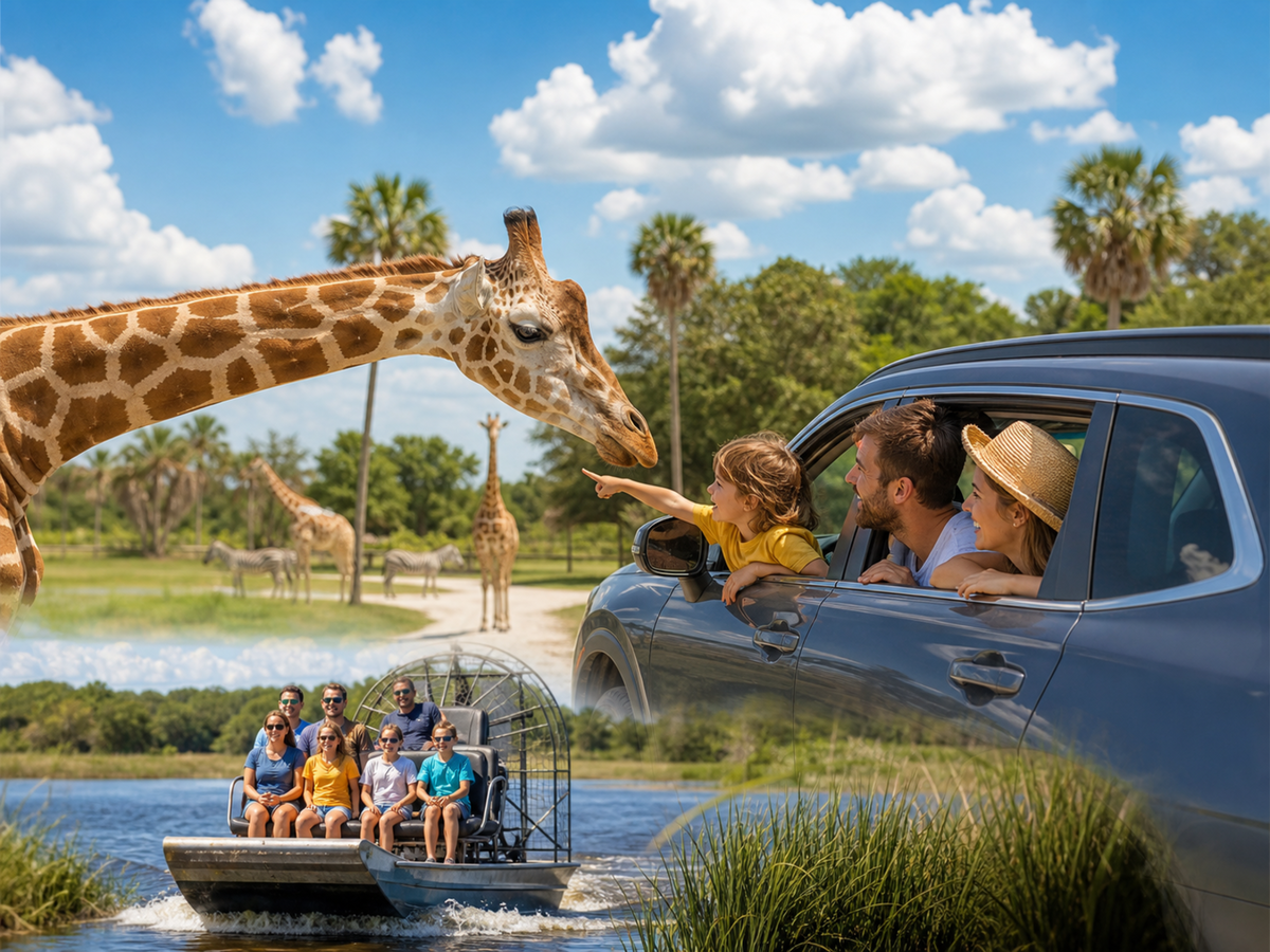 Wild Florida Airboat and Adventure Package Tour