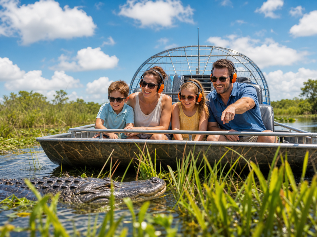 Wild Florida Drive Thru Safari + Airboat Ride